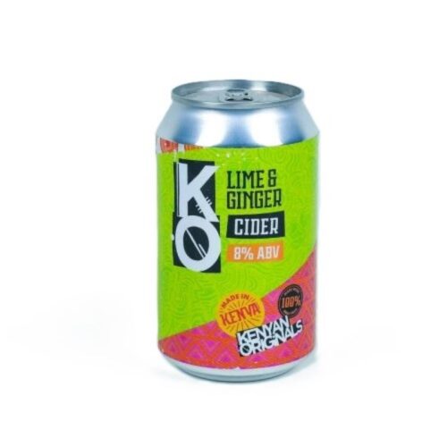Kenya Original Lime and Ginger 330ml Can