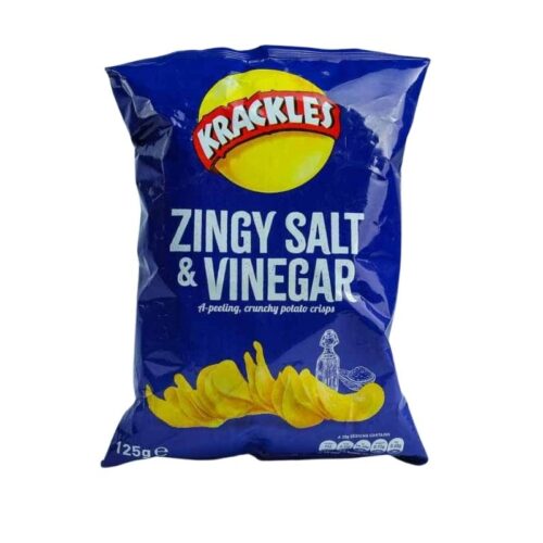 Krackles Crisps Zingy Salt & Vinegar 30g