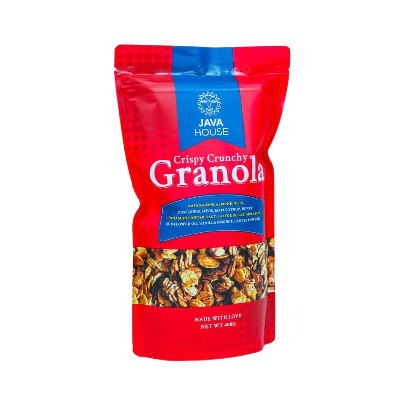 Java House Crispy Crunchy Granola 400g
