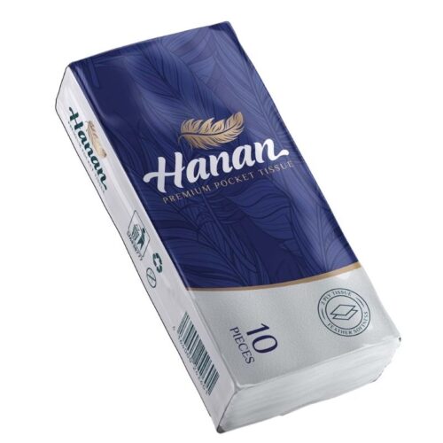 Hanan Pocket Tissue 10’s Pack