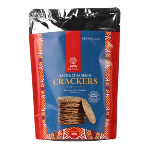 Java House Oats & Chia Seed Crackers 90g
