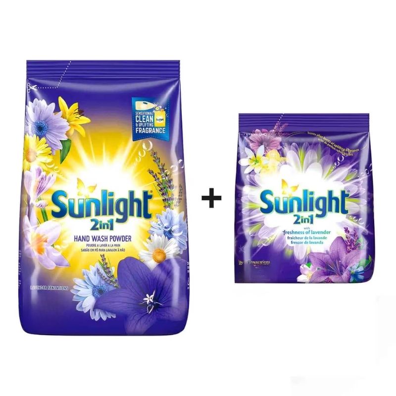 Sunlight Purple Banded Laundry Powder (500 g + 80 g)